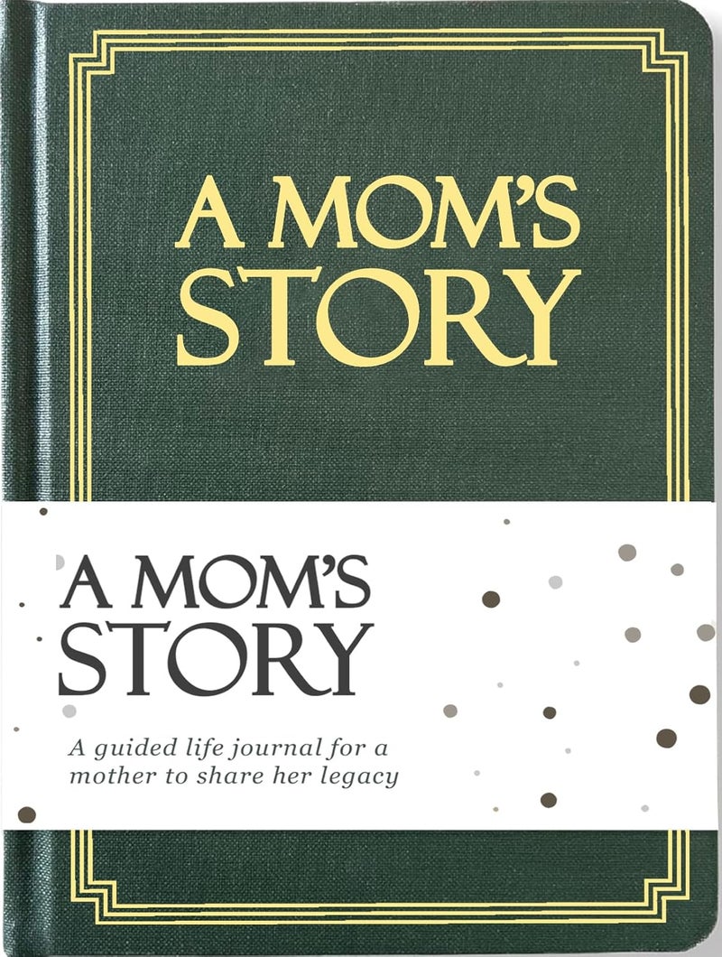 Coco & Lan Mom's Life Story Journal (Hardcover): A Meaningful Keepsake for Mom to Share Her Journey and Memories, Book Includes 250+ Prompt Questions, Sentimental Gifts for Mother's Day, Birthday & Christmas - Image 1